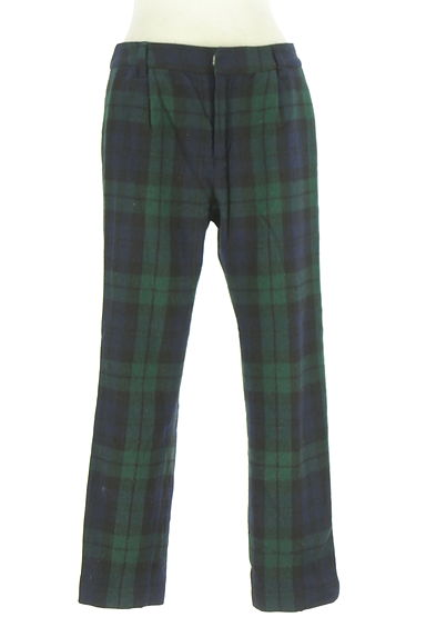 Ungrid（アングリッド）の古着「ウール混チェック柄テーパードパンツ（パンツ）」大画像１へ