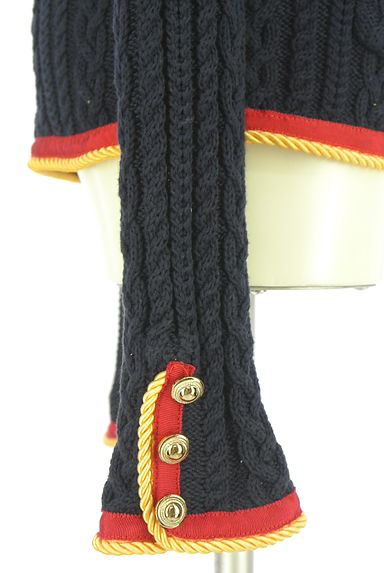 LagunaMoon（ラグナムーン）の古着「配色ケーブルニットカーディガン（カーディガン・ボレロ）」大画像５へ