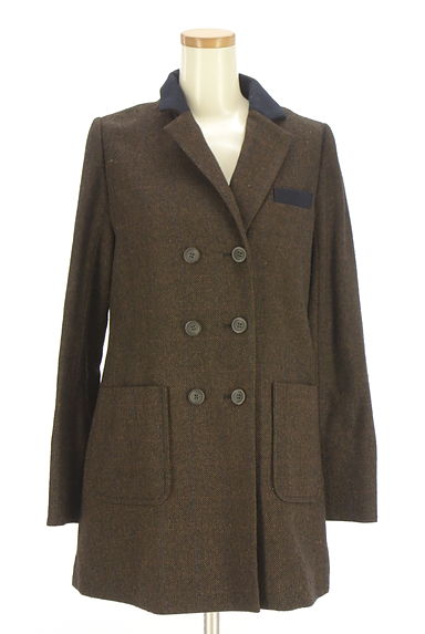 Ungrid（アングリッド）の古着「ミドル丈ダブルボタンジャケット（ジャケット）」大画像１へ