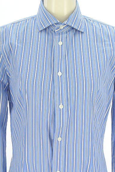 POLO RALPH LAUREN（ポロラルフローレン）の古着「チェック柄膝丈シャツワンピース（ワンピース・チュニック）」大画像４へ