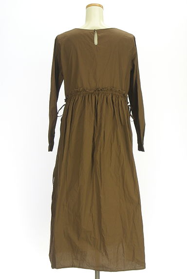 NANO universe（ナノユニバース）の古着「ドロストフレアロングワンピース（ワンピース・チュニック）」大画像２へ