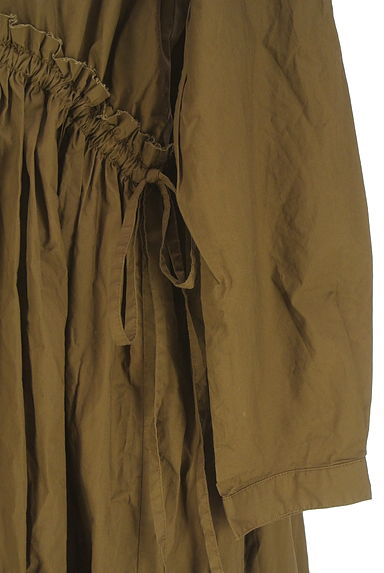 NANO universe（ナノユニバース）の古着「ドロストフレアロングワンピース（ワンピース・チュニック）」大画像５へ