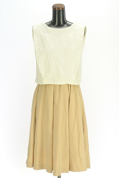 LagunaMoon（ラグナムーン）の古着「別地切替ノースリワンピース（ワンピース・チュニック）」大画像１へ