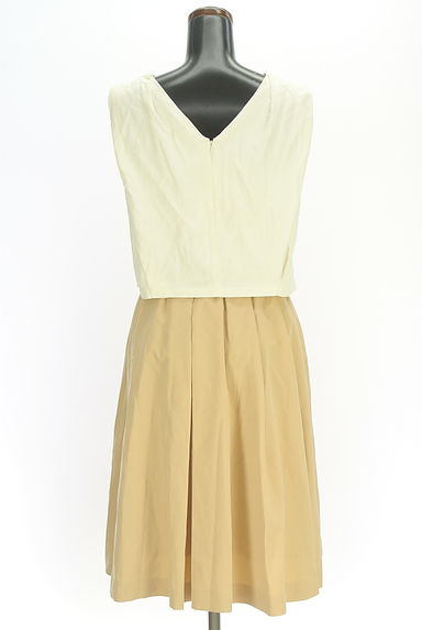 LagunaMoon（ラグナムーン）の古着「別地切替ノースリワンピース（ワンピース・チュニック）」大画像２へ