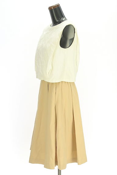 LagunaMoon（ラグナムーン）の古着「別地切替ノースリワンピース（ワンピース・チュニック）」大画像３へ