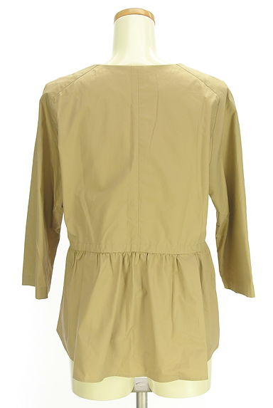 BEAUTY&YOUTH（ビューティ＆ユース）の古着「ノーカラーペプラムジャケット（ジャケット）」大画像２へ