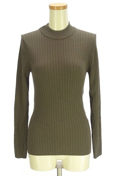 URBAN RESEARCH DOORS（アーバンリサーチドアーズ）の古着「モックネックリブニット（ニット）」大画像１へ