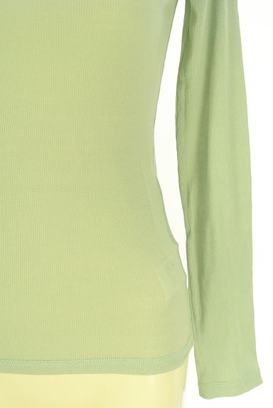 URBAN RESEARCH DOORS（アーバンリサーチドアーズ）の古着「メロウフリルタートルネックシアーカットソー（ニット）」大画像４へ