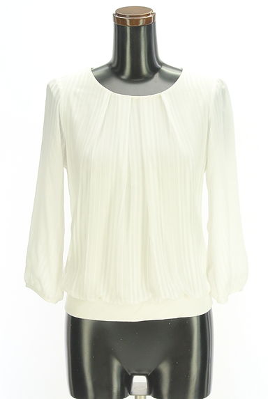 Reflect（リフレクト）の古着「ストライプ柄織シフォンカットソー（カットソー・プルオーバー）」大画像１へ