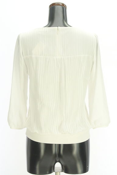 Reflect（リフレクト）の古着「ストライプ柄織シフォンカットソー（カットソー・プルオーバー）」大画像２へ