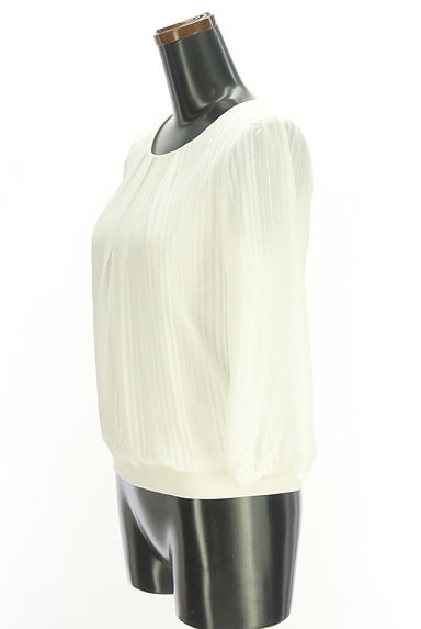 Reflect（リフレクト）の古着「ストライプ柄織シフォンカットソー（カットソー・プルオーバー）」大画像３へ