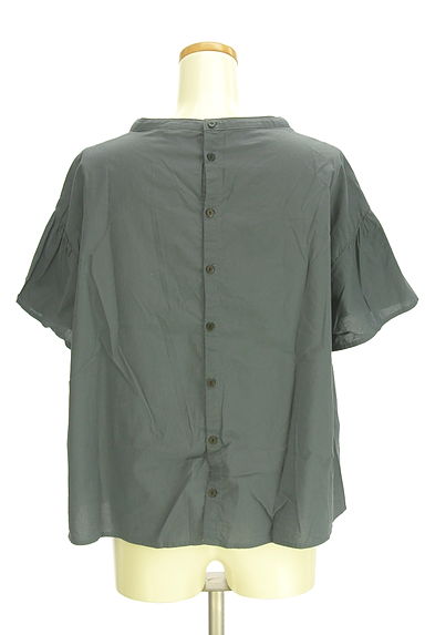 Samansa Mos2（サマンサモスモス）の古着「花刺繍入りフレアスリーブブラウス（カットソー・プルオーバー）」大画像２へ