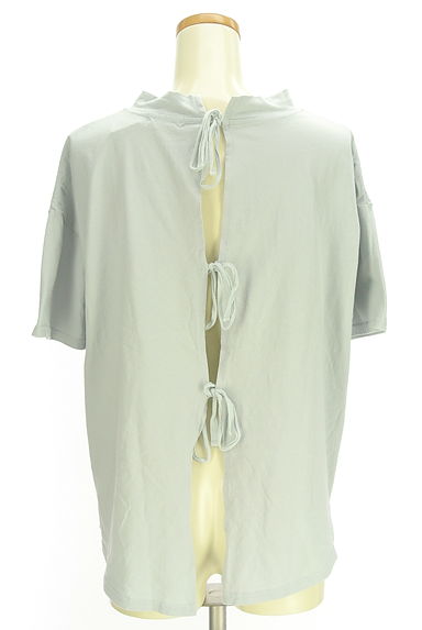 Samansa Mos2（サマンサモスモス）の古着「バックリボンカットソー（カットソー・プルオーバー）」大画像２へ