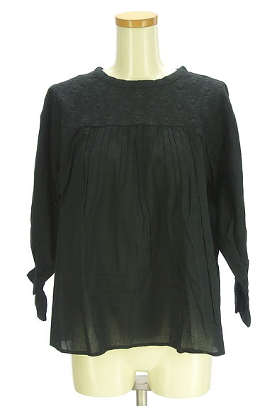 Samansa Mos2（サマンサモスモス）の古着「刺繍ヨークブラウス（カットソー・プルオーバー）」大画像１へ