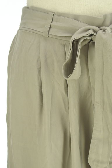 Samansa Mos2（サマンサモスモス）の古着「Samansa Mos2 blue ベルト付きスカンツ（パンツ）」大画像４へ