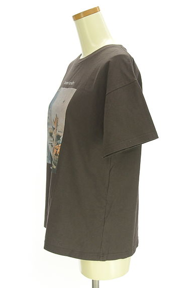 Samansa Mos2（サマンサモスモス）の古着「ピクチャープリントTシャツ（Ｔシャツ）」大画像３へ