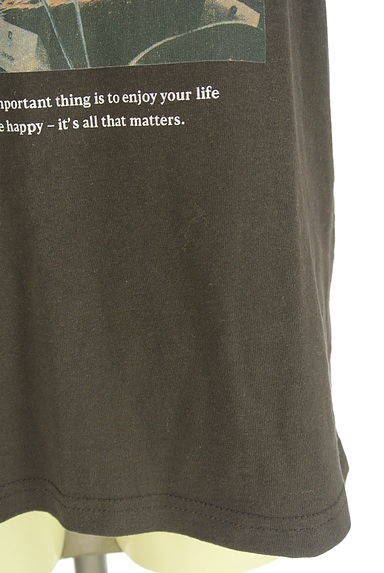 Samansa Mos2（サマンサモスモス）の古着「ピクチャープリントTシャツ（Ｔシャツ）」大画像５へ