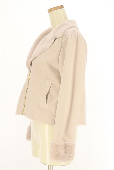 LODISPOTTO（ロディスポット）の古着「裏フェイクファーライダースジャケット（コート）」大画像３へ