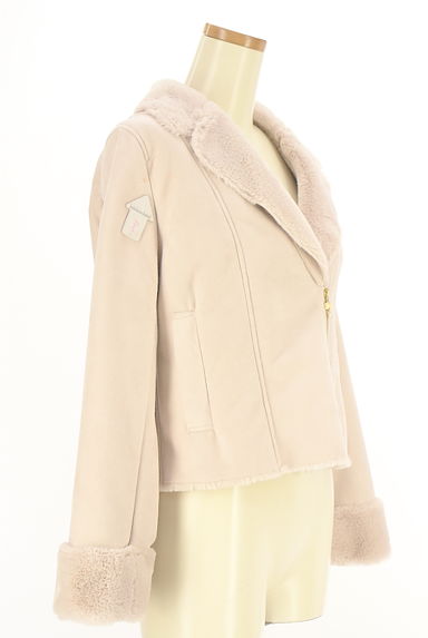 LODISPOTTO（ロディスポット）の古着「裏フェイクファーライダースジャケット（コート）」大画像４へ