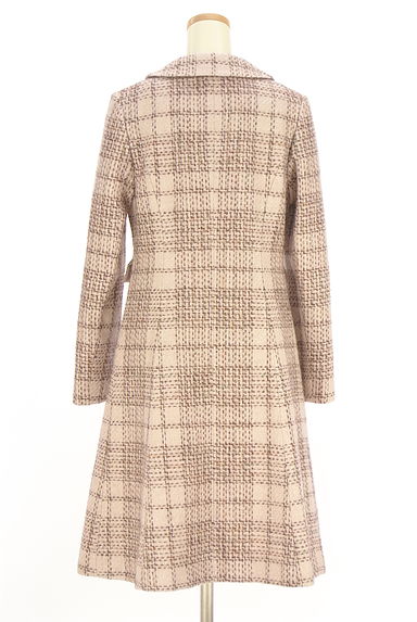 LAISSE PASSE（レッセパッセ）の古着「ラメツイードニットロングコート（コート）」大画像２へ