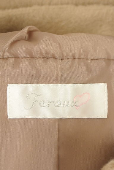 Feroux（フェルゥ）の古着「ショート丈ウールライクコート（コート）」大画像６へ
