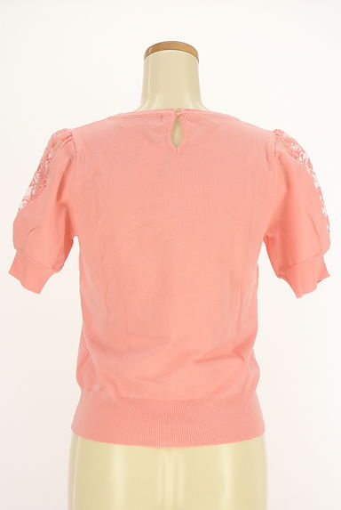 LAISSE PASSE（レッセパッセ）の古着「袖刺繍レース切替ニットトップス（ニット）」大画像２へ