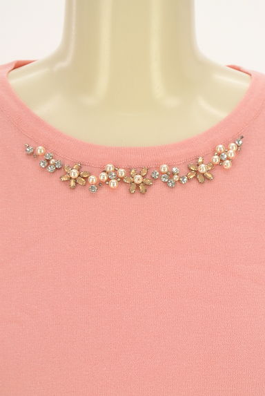 LAISSE PASSE（レッセパッセ）の古着「袖刺繍レース切替ニットトップス（ニット）」大画像５へ