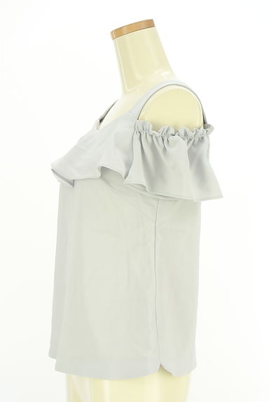 MISCH MASCH（ミッシュマッシュ）の古着「オープンショルダーカットソー（カットソー・プルオーバー）」大画像３へ