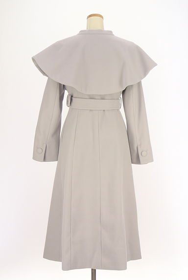 WILLSELECTION（ウィルセレクション）の古着「ケープカラー付ウールライクロングコート（コート）」大画像２へ