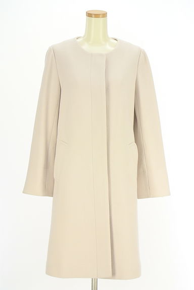 WILLSELECTION（ウィルセレクション）の古着「ノーカラーウールロングコート（コート）」大画像１へ