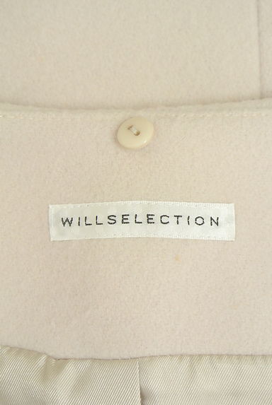 WILLSELECTION（ウィルセレクション）の古着「ノーカラーウールロングコート（コート）」大画像６へ