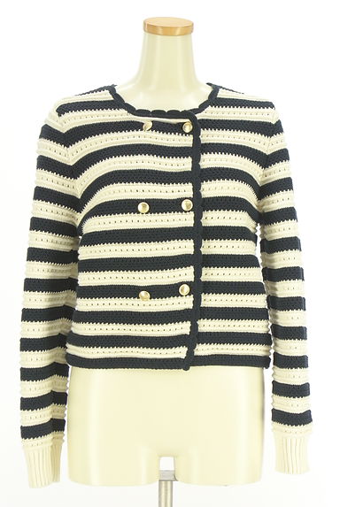 TARA JARMON（タラジャーモン）の古着「コットンニットジャケット（カーディガン・ボレロ）」大画像１へ