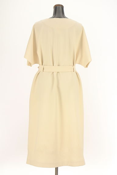 TARA JARMON（タラジャーモン）の古着「ベルト付きドルマンロングワンピース（ワンピース・チュニック）」大画像２へ