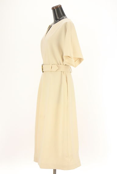 TARA JARMON（タラジャーモン）の古着「ベルト付きドルマンロングワンピース（ワンピース・チュニック）」大画像３へ