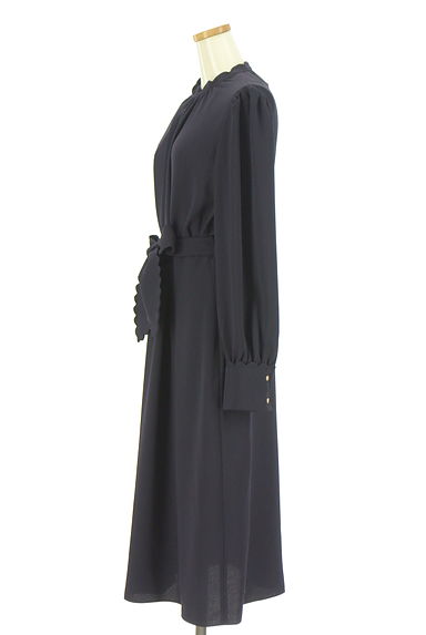 TARA JARMON（タラジャーモン）の古着「スカラップバンドカラーワンピース（ワンピース・チュニック）」大画像３へ