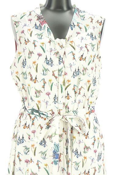 Paul Smith（ポールスミス）の古着「ノースリ花柄シフォンワンピース（ワンピース・チュニック）」大画像４へ