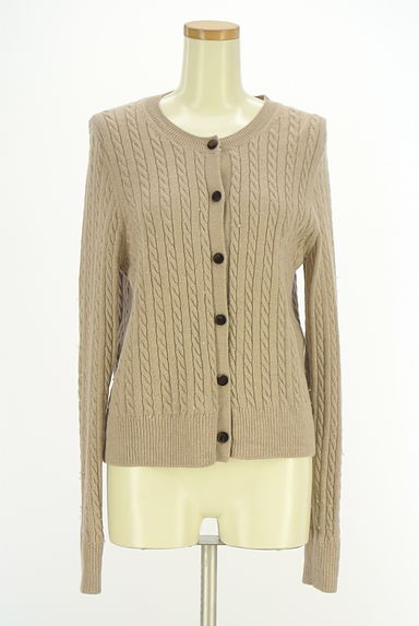 TARA JARMON（タラジャーモン）の古着「ケーブル編みニットカーディガン（カーディガン・ボレロ）」大画像１へ