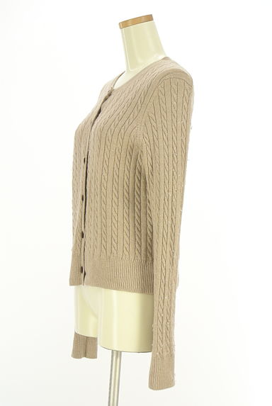 TARA JARMON（タラジャーモン）の古着「ケーブル編みニットカーディガン（カーディガン・ボレロ）」大画像３へ