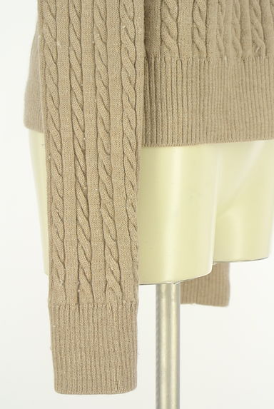 TARA JARMON（タラジャーモン）の古着「ケーブル編みニットカーディガン（カーディガン・ボレロ）」大画像５へ