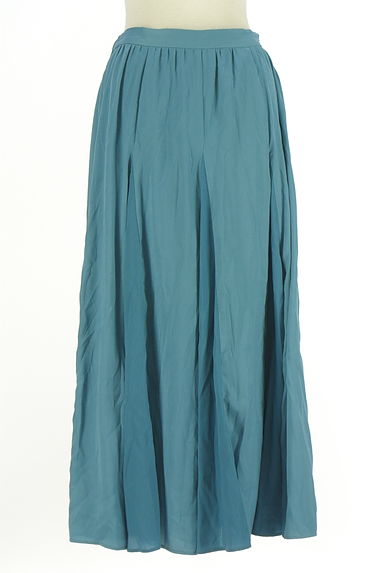 COLLAGE GALLARDAGALANTE（コラージュ ガリャルダガランテ）の古着「異素材切替ロングフレアスカート（ロングスカート・マキシスカート）」大画像１へ