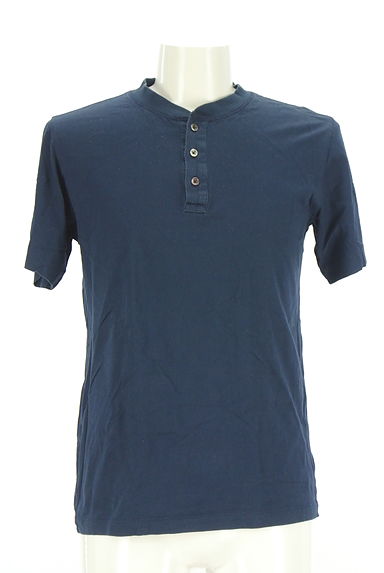 ESTNATION（エストネーション）の古着「ヘンリーネック半袖Tシャツ（カットソー・プルオーバー）」大画像１へ