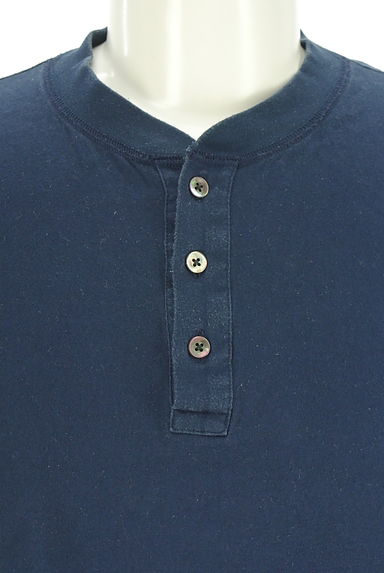 ESTNATION（エストネーション）の古着「ヘンリーネック半袖Tシャツ（カットソー・プルオーバー）」大画像４へ