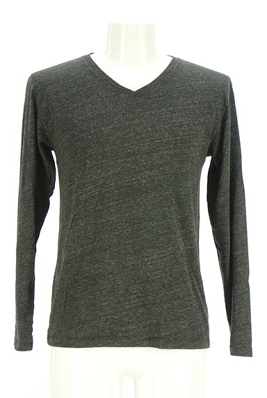 green label relaxing（グリーンレーベル リラクシング）の古着「VネックロングスリーブTシャツ（Ｔシャツ）」大画像１へ