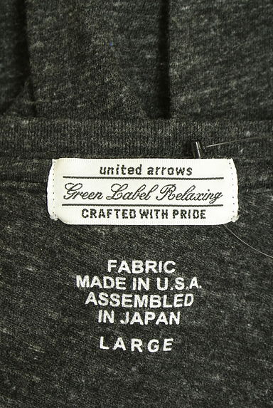 green label relaxing（グリーンレーベル リラクシング）の古着「VネックロングスリーブTシャツ（Ｔシャツ）」大画像６へ