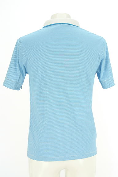 SHIPS（シップス）の古着「ボーダー柄半そでポロカットソー（ポロシャツ）」大画像２へ