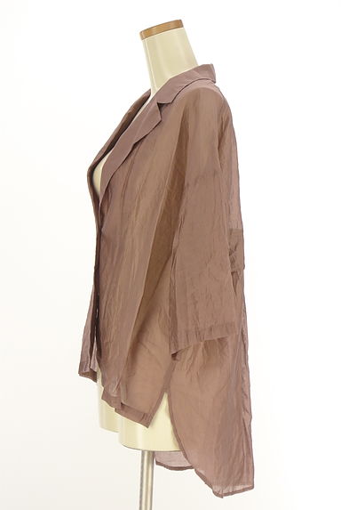 OSMOSIS（オズモーシス）の古着「loaf 半袖シアージャケット（ジャケット）」大画像３へ