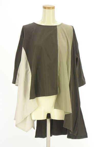 OSMOSIS（オズモーシス）の古着「ビッグシルエットアシンメトリーカットソー（カットソー・プルオーバー）」大画像１へ