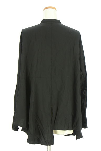 OSMOSIS（オズモーシス）の古着「イレギュラーヘムバンドカラーブラウス（ブラウス）」大画像２へ