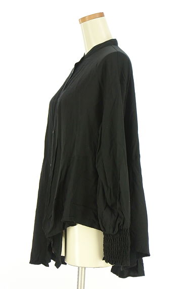 OSMOSIS（オズモーシス）の古着「イレギュラーヘムバンドカラーブラウス（ブラウス）」大画像３へ