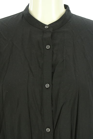 OSMOSIS（オズモーシス）の古着「イレギュラーヘムバンドカラーブラウス（ブラウス）」大画像４へ